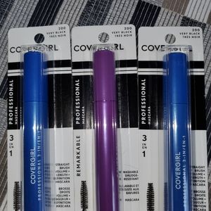 3 covergirl mascaras new